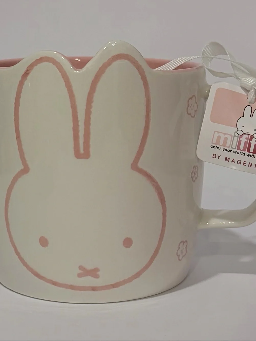 Miffy Pink Bunny Mug by Magenta